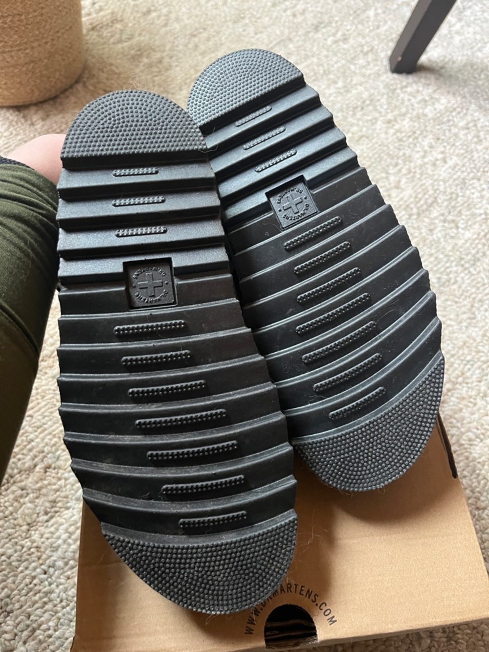 Dr. Martens Black Leather Blair Sandals - Picture 6 of 7